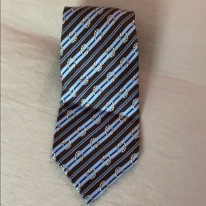 Hermès horseshoe tie